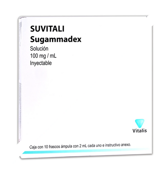 SUVITALI Sol. Iny. c/10 FCOS. AMP. 100 MG/1 ML.