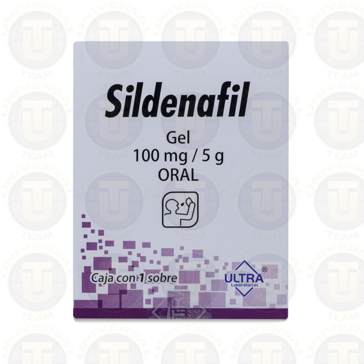 SILDENAFIL (Ultra) c/1 SOBRE Gel Oral 100 MG/5 G.