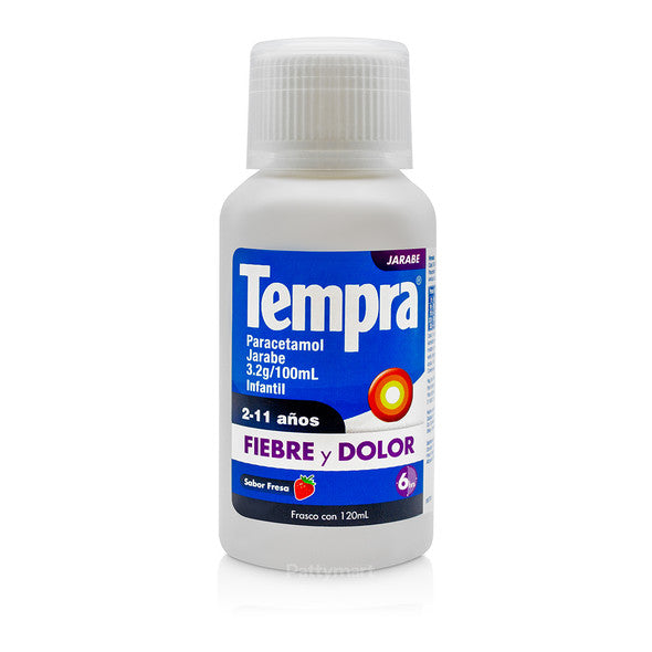 TEMPRA JARABE Infantil (2-11 años) Fco. 120 ML. 3.2 G/100 ML.