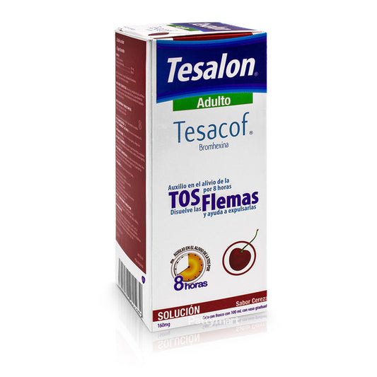 TESALON Tesacof SOL. ADULTO Fco. 100 ML. 160 MG/100 ML.