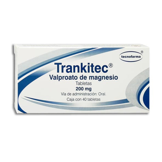 TRANKITEC c/40 TABS. 200 MG.