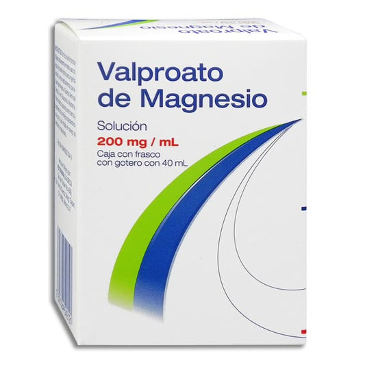 VALPROATO de MAGNESIO (Psicofarma) SOL. Gotas Fco. 40 ML. 200 MG/1 ML.