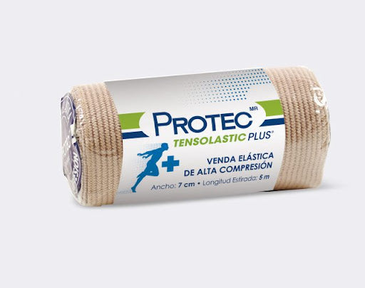 TENSOLASTIC PLUS (Protec) A: 7cm. L: 5mt. c/1 Pza.