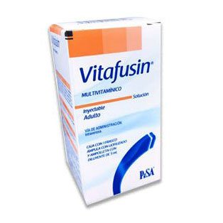 VITAFUSIN ADULTO Sol. Iny. c/1 FCO. AMP. 5 ML.