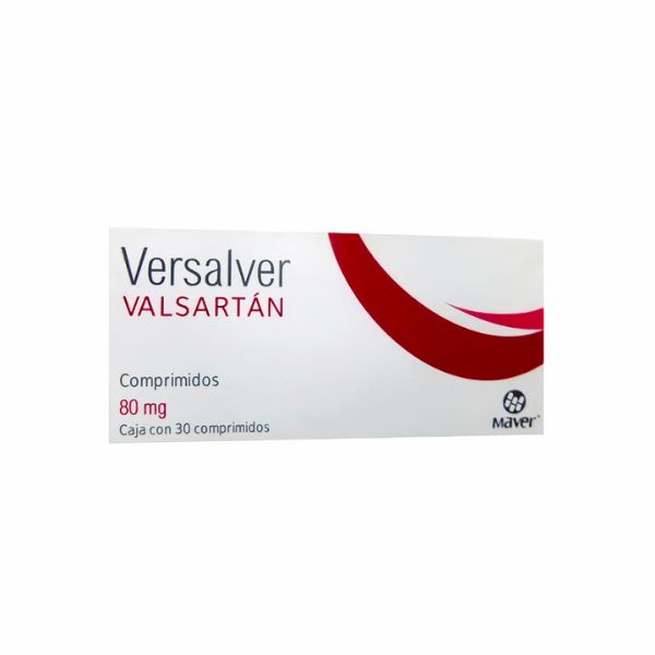 VERSALVER c/30 COMPS. 80 MG.