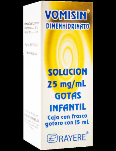 VOMISIN Infantil Fco. Gotero 15 ML. 25 MG/1 ML.