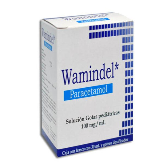 WAMINDEL SOL. GOTAS Pediátricas Fco. 30 ML. 100 MG/1 ML.