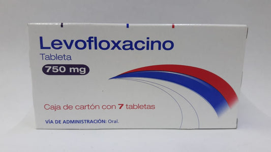 LEVOFLOXACINO (Neolpharma) c/7 TABS. 750 MG.