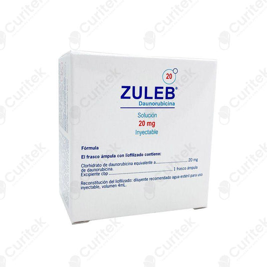 ZULEB Sol. Iny. c/1 FCO. AMP. 20 MG.