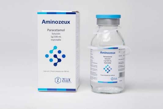 AMINOZEUX Sol. Iny. c/1 FCO. AMP. 1 G/100 ML.