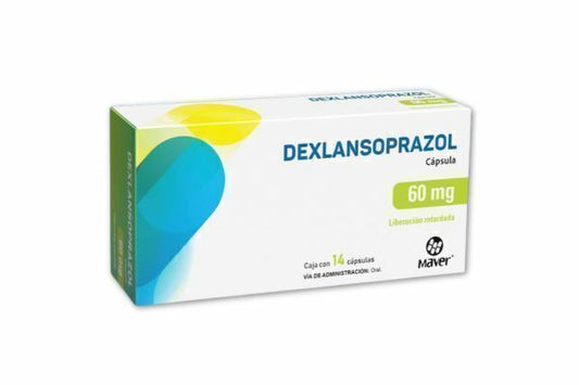 DEXLANSOPRAZOL (Maver) c/14 CAPS. L.R. 60 MG.