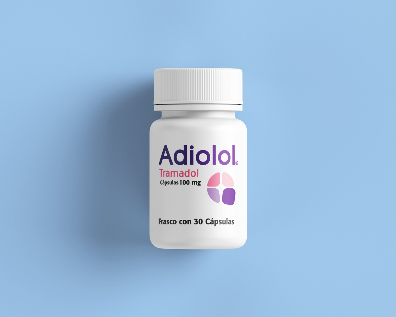 ADIOLOL Fco. c/30 CAPS. 100 MG.