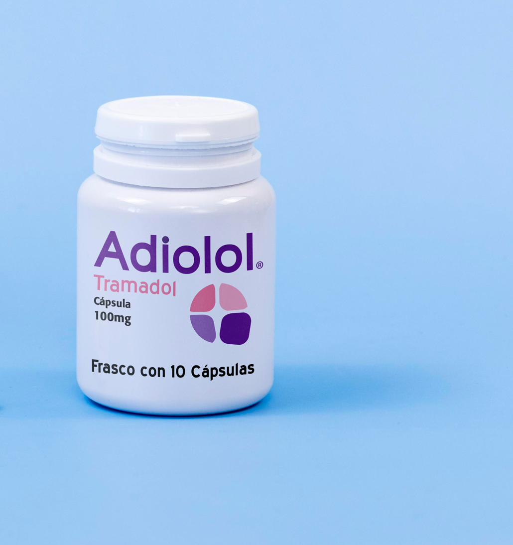 ADIOLOL Fco. c/10 CAPS. 100 MG.