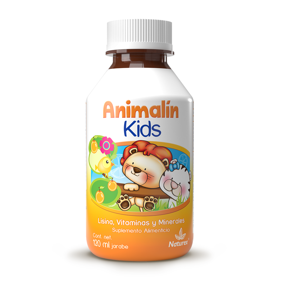 ANIMALIN KIDS JARABE Fco. 120 ML.