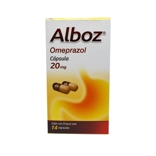 ALBOZ c/14 CAPS. 20 MG.