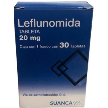 LEFLUNOMIDA (Suanca) c/30 TABS. 20 MG.