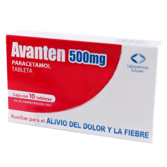 AVANTEN c/10 TABS. 500 MG.