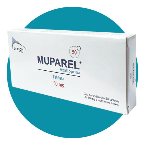 MUPAREL c/50 TABS. 50 MG