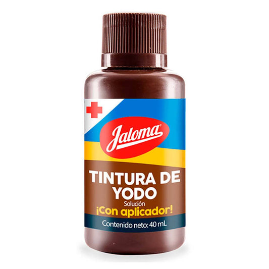 TINTURA DE YODO (Jaloma) SOL. c/Aplicador Fco. 40 ML.