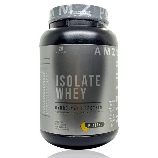 ISOLATE WHEY (AMZ) POLVO Sabor Plátano Bote 925 G.