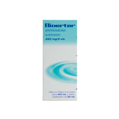 BIOERTER SUSP. Fco. 100 ML. 250 MG/5 ML.