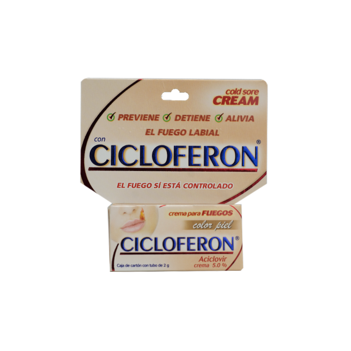 CICLOFERON CREMA 5.0% TUBO c/2 G.