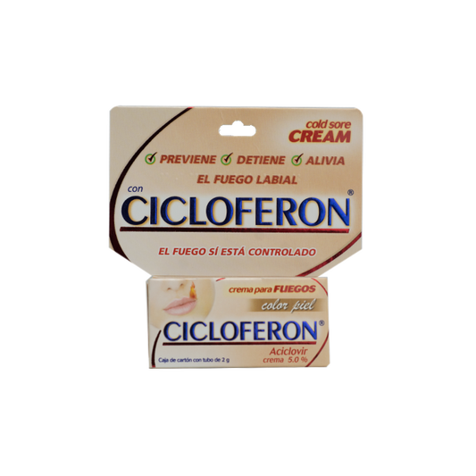 CICLOFERON CREMA 5.0% TUBO c/2 G.