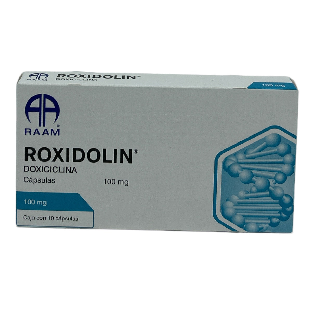 ROXIDOLIN c/10 CAPS. 100 MG.