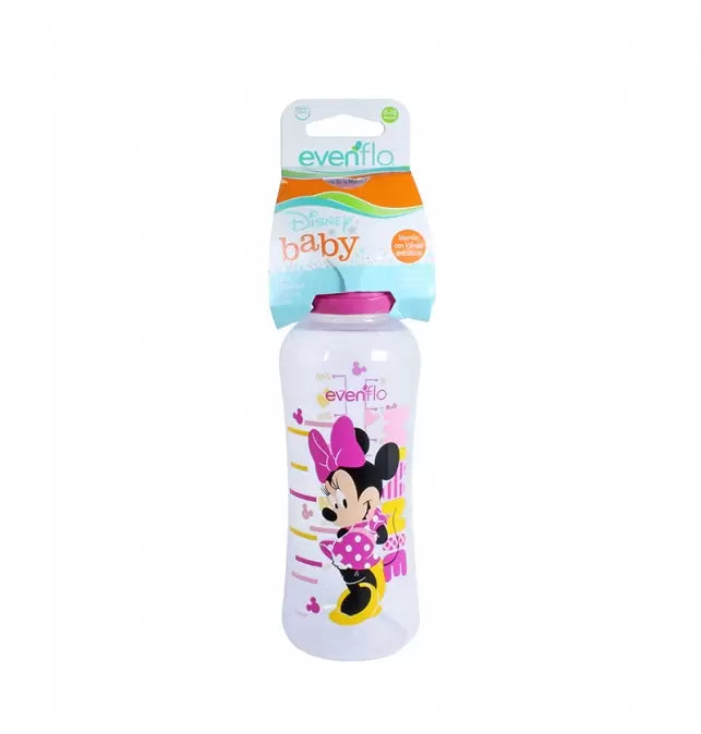 BIBERÓN FLUJO LENTO "Disney" c/MAMILA 8 OZ/240 ML.