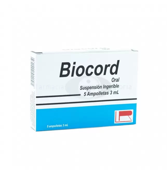 BIOCORD Susp. Iny. c/1 FCO. AMP. 5 ML.