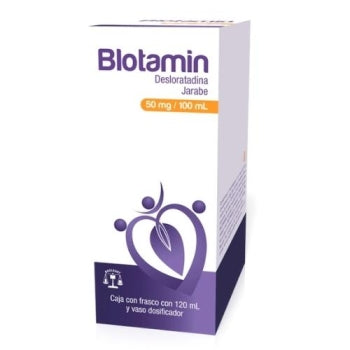 BLOTAMIN JARABE Fco. 120 ML. 50 MG/100 ML.