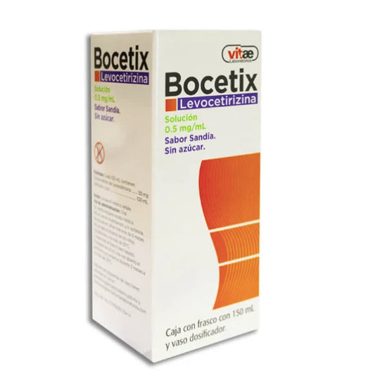 BOCETIX SOL. Sab. Sandía s/Azúcar Fco. 150 ML. 0.5 MG/1 ML.