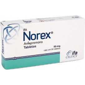 NOREX c/30 TABS. 50 MG.