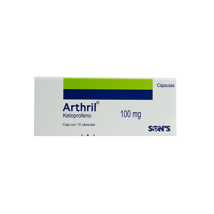 ARTHRIL c/15 CAPS. 100 MG.