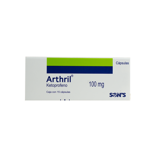 ARTHRIL c/15 CAPS. 100 MG.