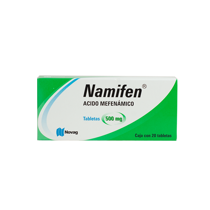 NAMIFEN c/20 TABS. 500 MG.