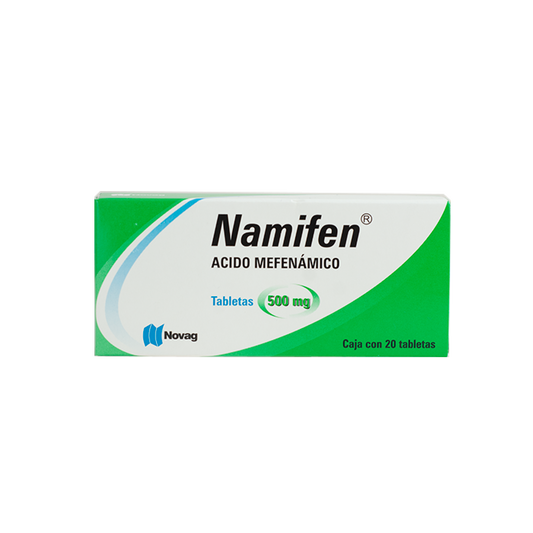 NAMIFEN c/20 TABS. 500 MG.