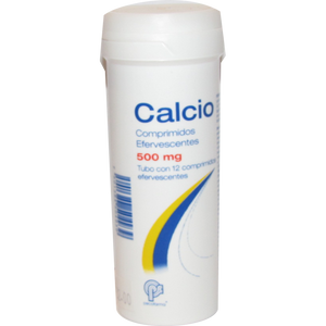 CALCIO (Psicofarma) c/12 COMPS. Efervescentes 500 MG.