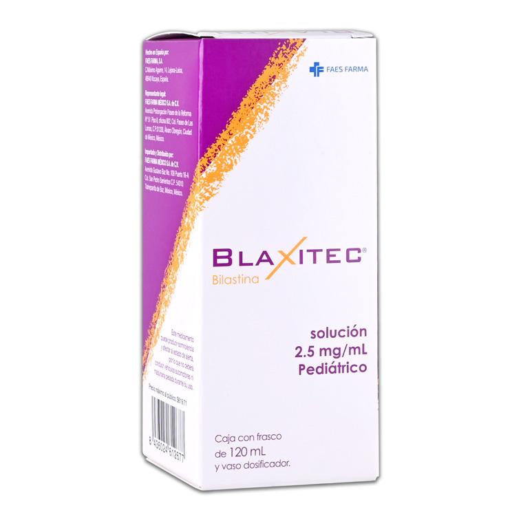 BLAXITEC SOL. Pediátrico Fco. 120 ML. 2.5 MG/1 ML.