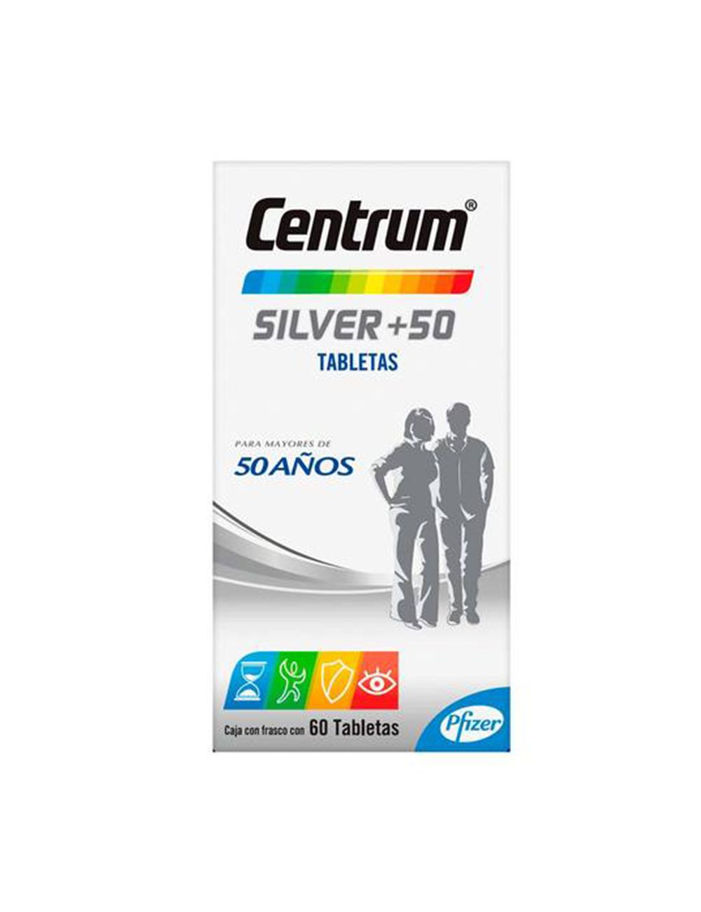 CENTRUM SILVER +50 c/60 TABLETAS.