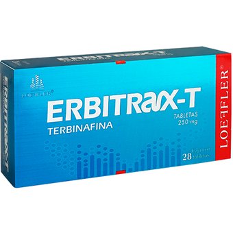 ERBITRAX-T c/28 TABS. 250 MG.