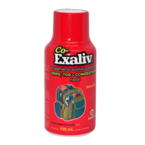 CO-EXALIV SOLUCIÓN Fco. 120 ML. 0.10/0.02/2.0/2.5 G/100 ML.