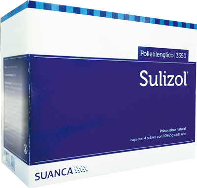 SULIZOL Sab. Natural c/4 SOBRES POLVO 109.65 G. 105 G.