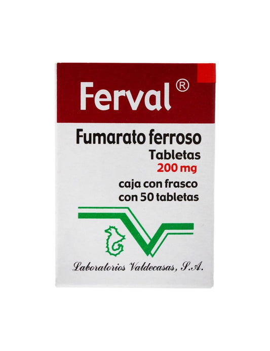 FERVAL c/50 TABS. 200 MG.