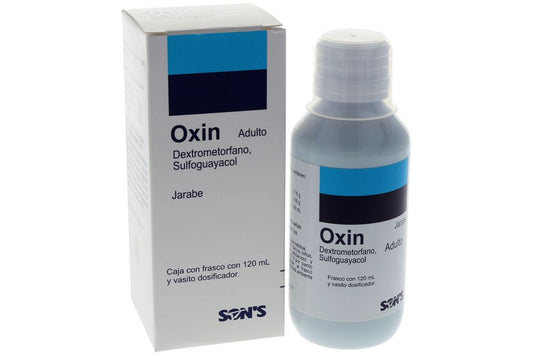 OXIN JARABE Adulto Fco. 120 ML. 0.15-2.50 G/100 ML.