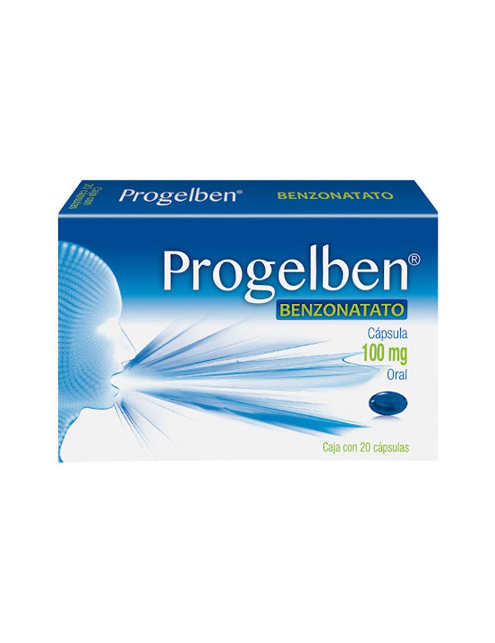 PROGELBEN c/20 CAPS. 100 MG.