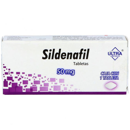 SILDENAFIL (Ultra) c/8 TABS. 50 MG.