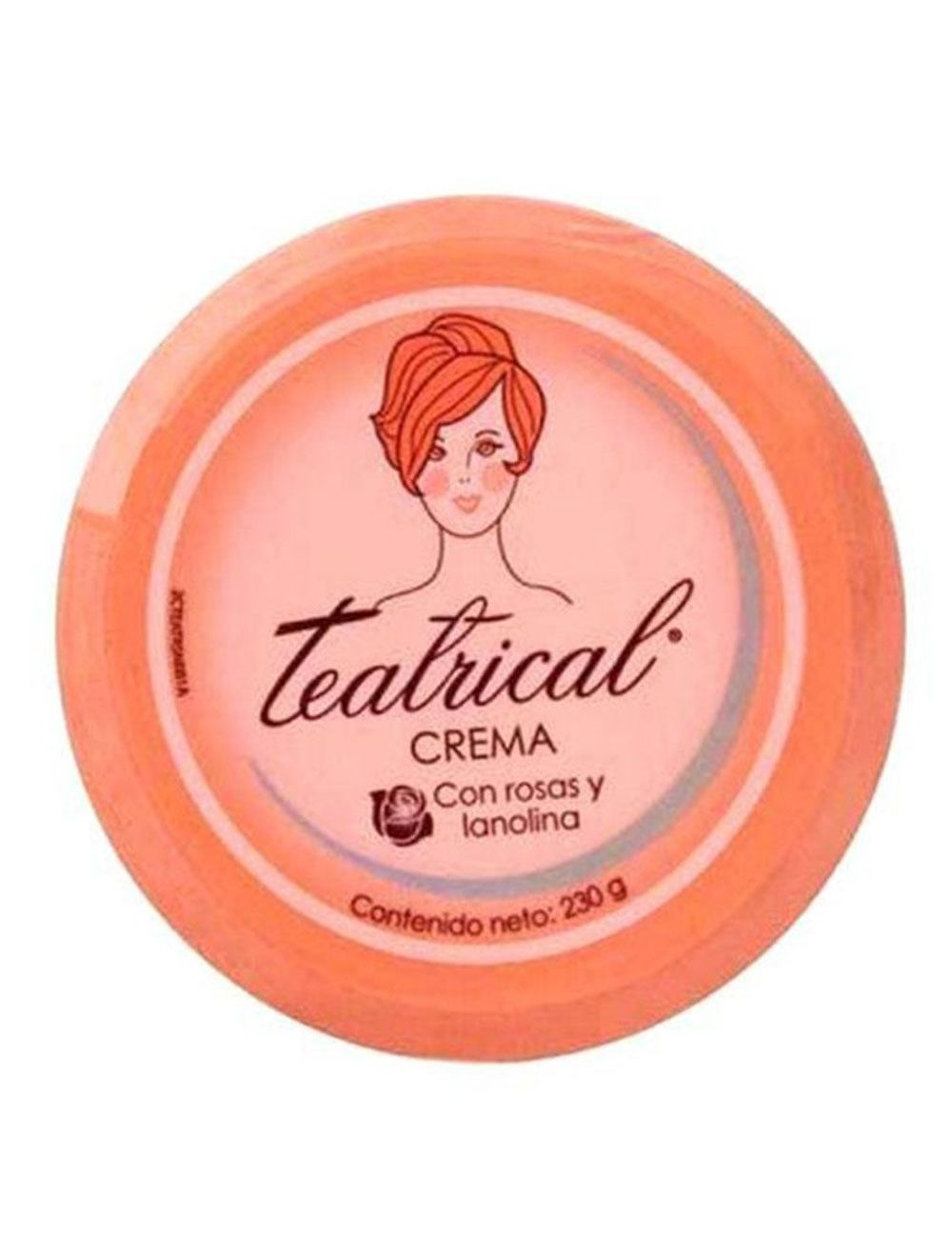 TEATRICAL CREMA c/Rosas y Lanolina TARRO c/52 G.