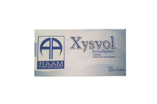 XYSVOL c/10 TABS. L.P. 5 MG.