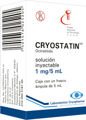 CRYOSTANTIN Sol. Iny. c/1 FCO. AMP. 5 ML. 1 MG.